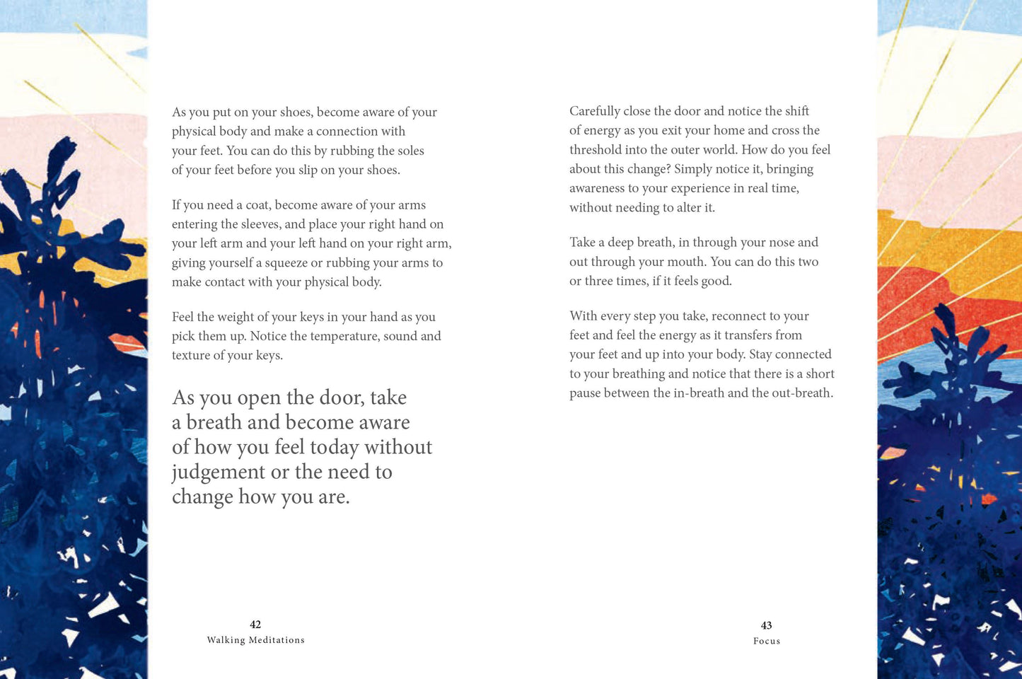 WALKING MEDITATIONS