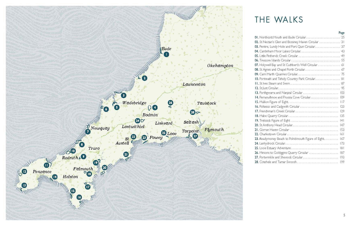 WILD SWIMMING WALKS CORNWALL