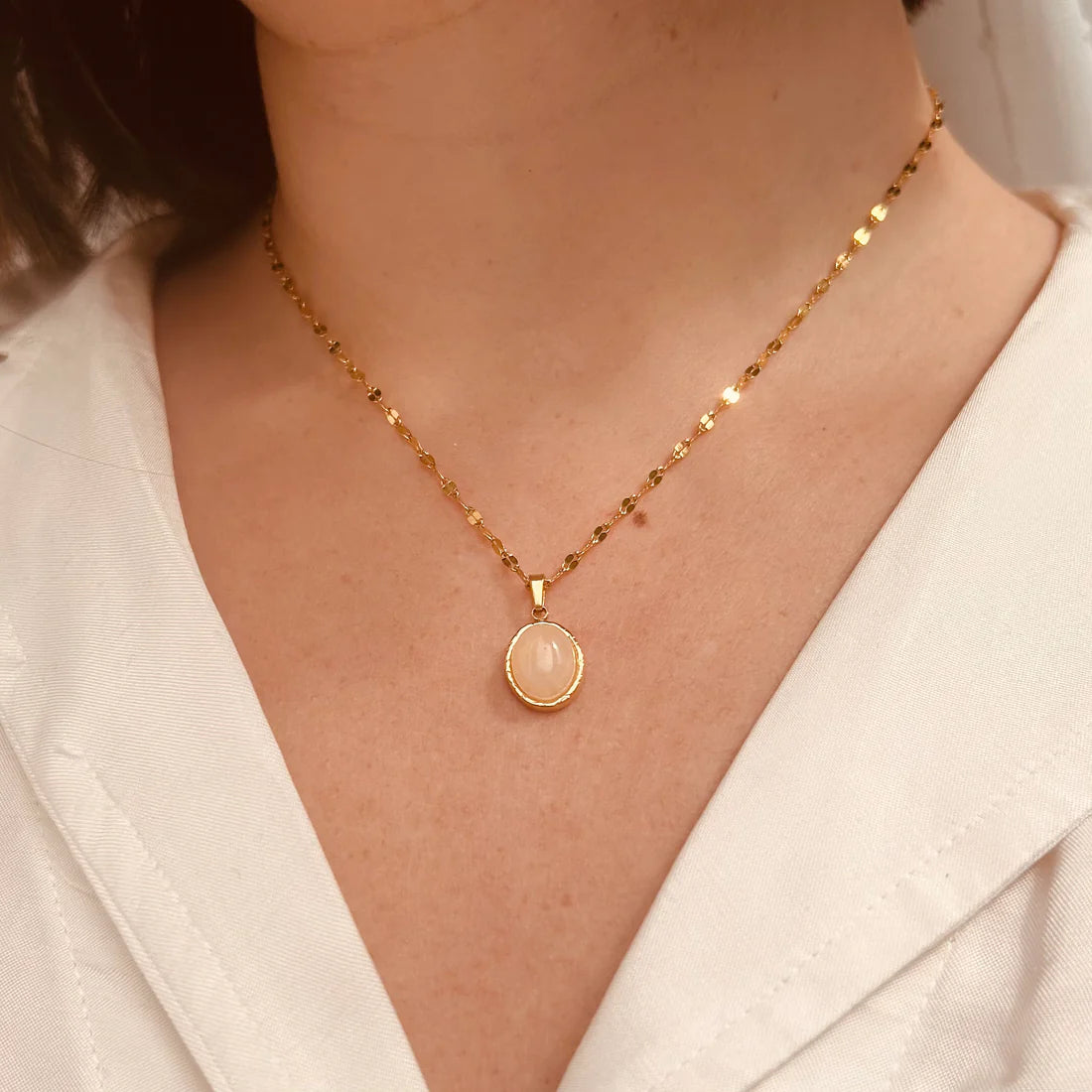 ROSE QUARTZ NECKLACE