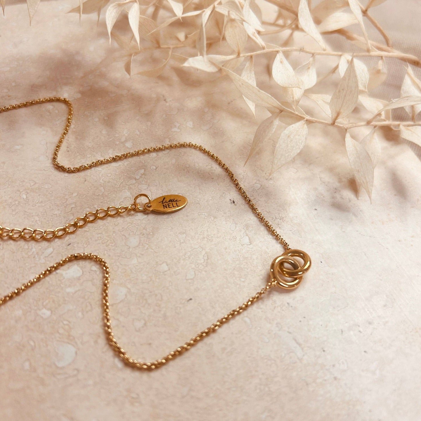 Everyday Double Circle Necklace