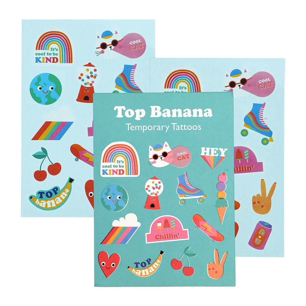 Temporary tattoos - Top Banana