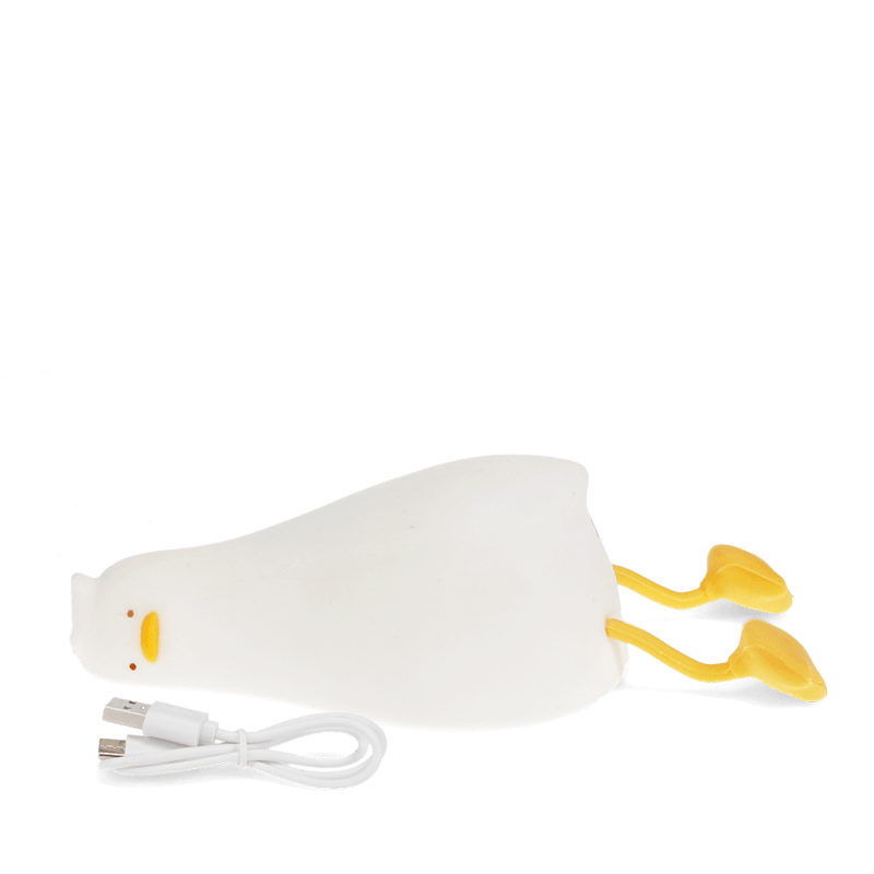 USB rechargeable dimmable night light - Lazy Duck