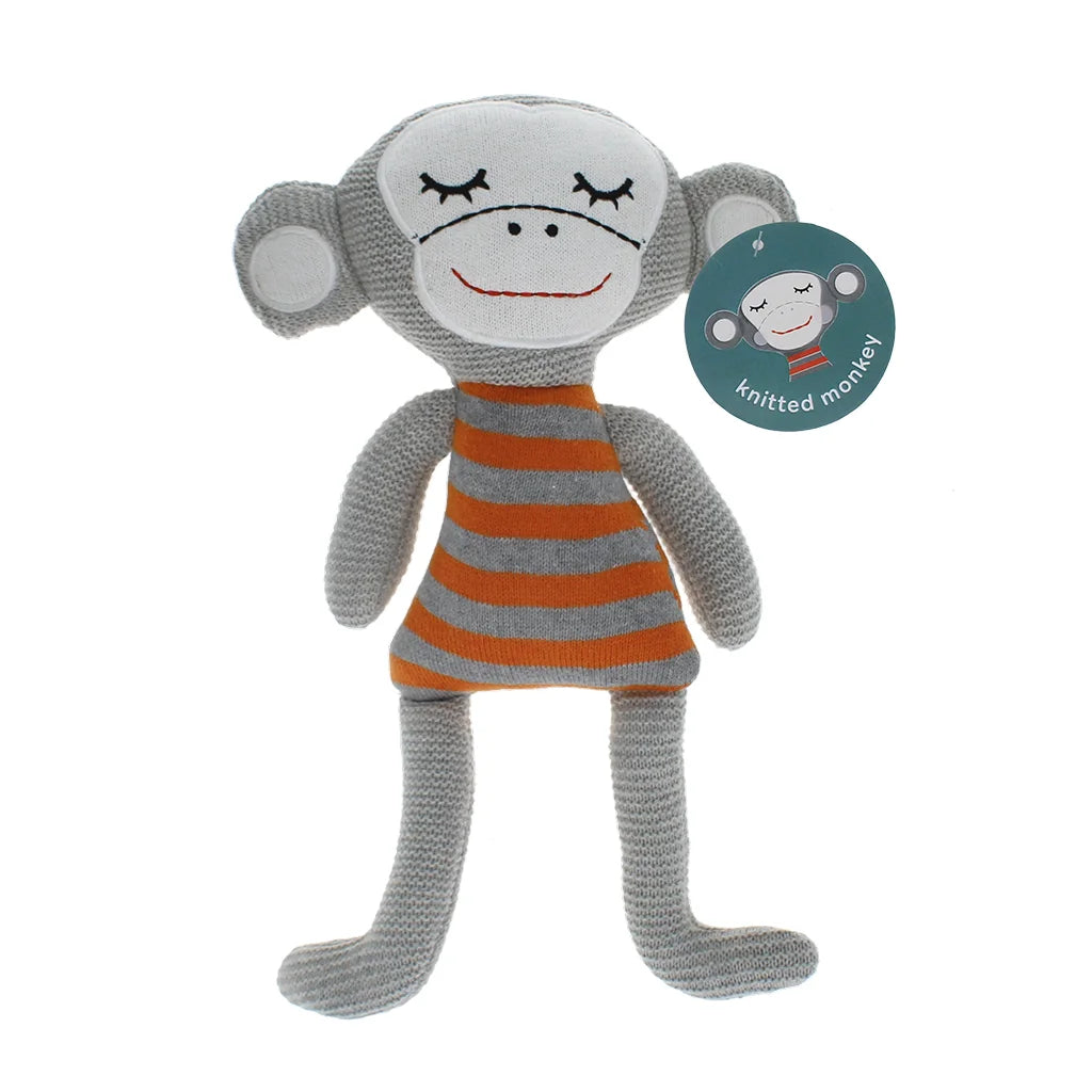 Knitted soft toy - Monkey