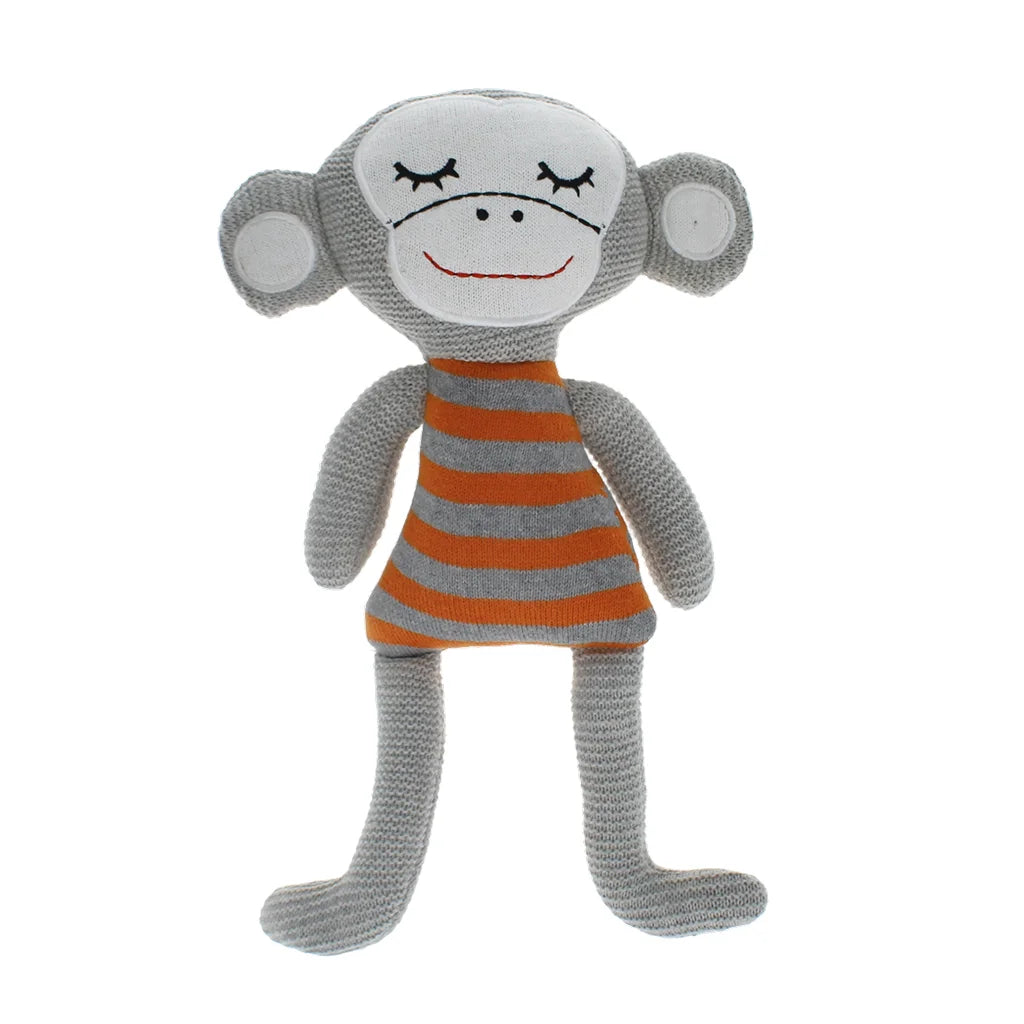 Knitted soft toy - Monkey