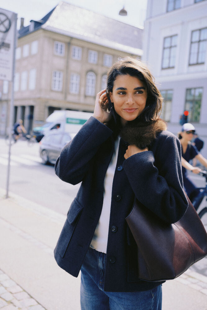 BECILA COLLAR JACKET