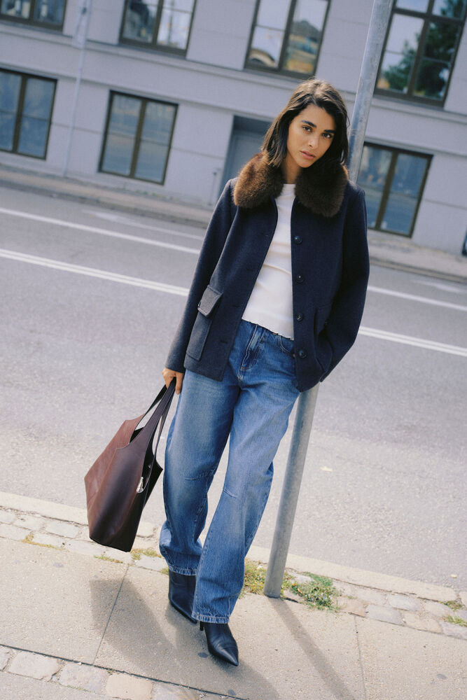 BECILA COLLAR JACKET
