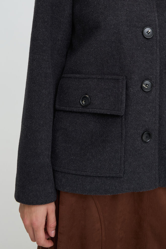 BECILA COLLAR JACKET