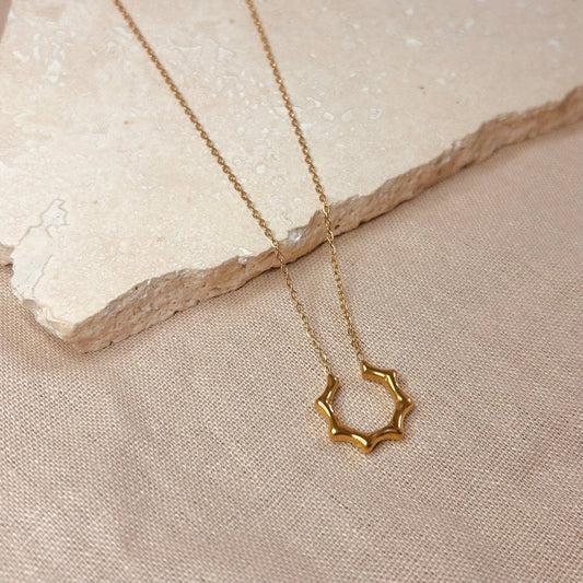 Everyday Gold Ray Necklace