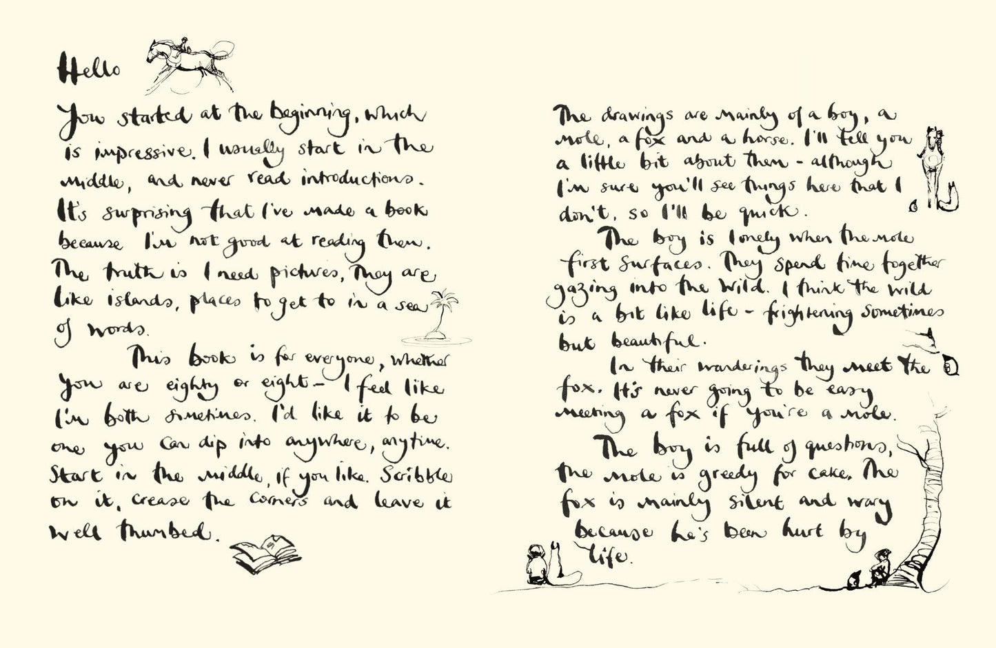 BOY THE MOLE THE FOX AND THE HORSE