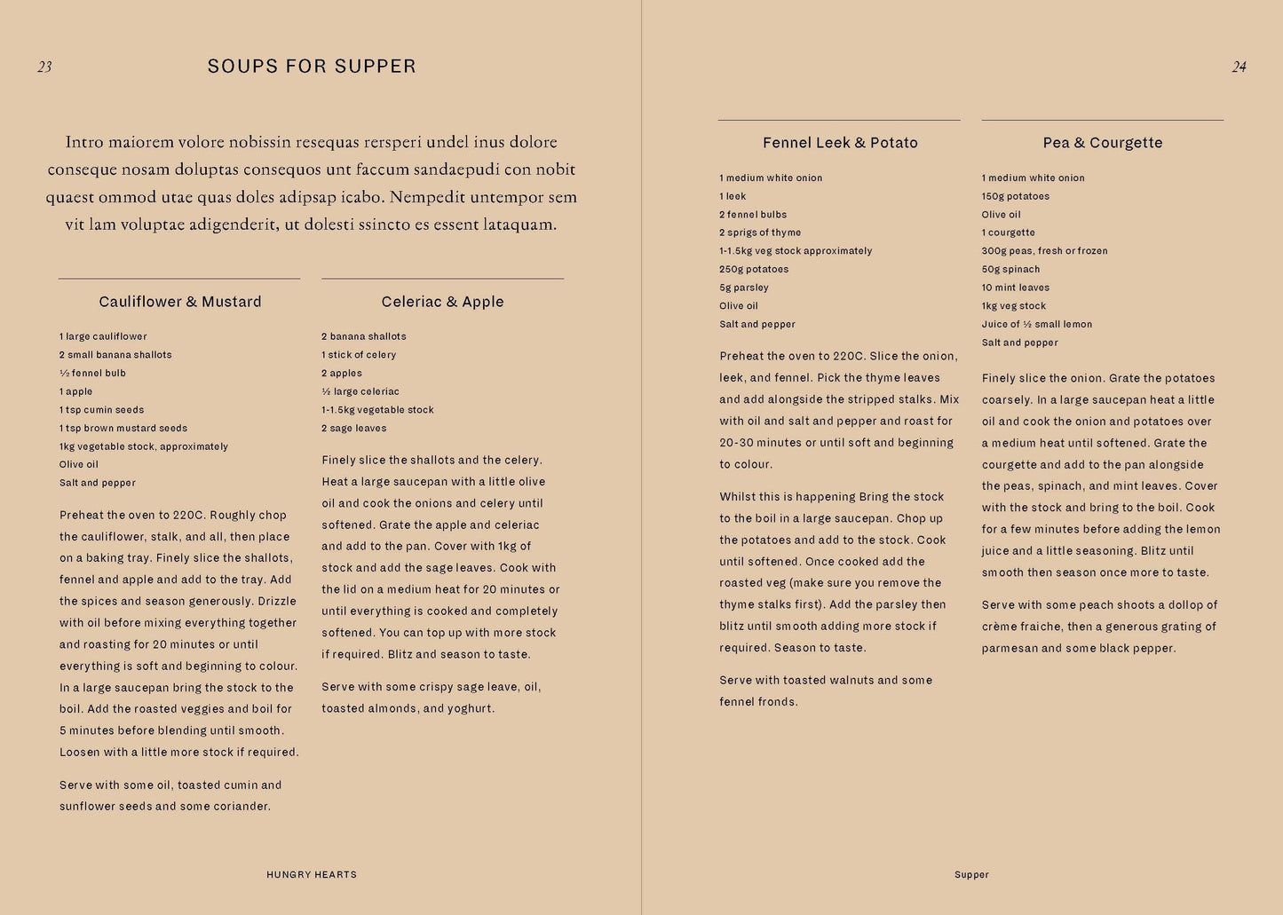 SUPPER: RECIPES WORTH STAYING IN FOR