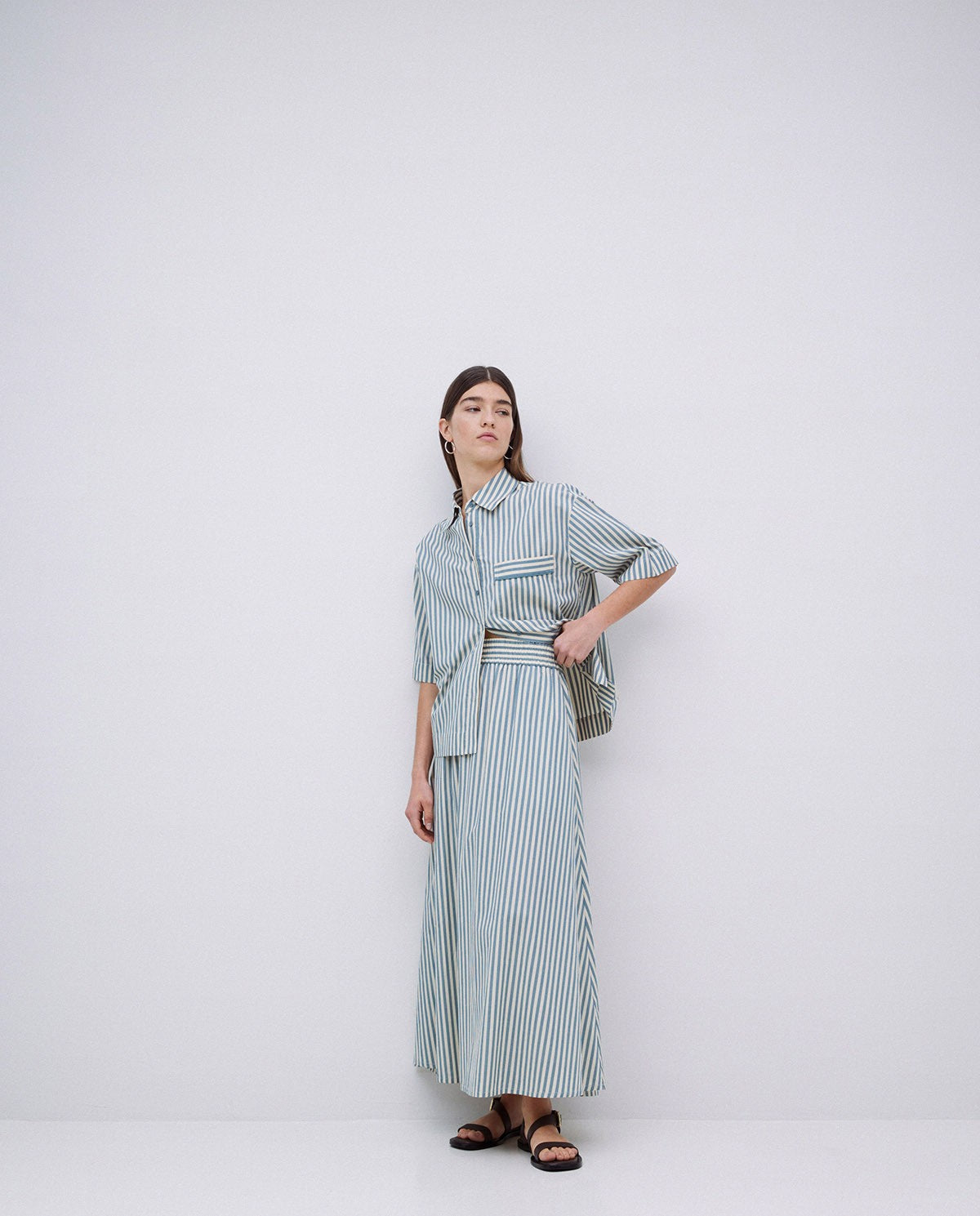 Falda Stripe Skirt