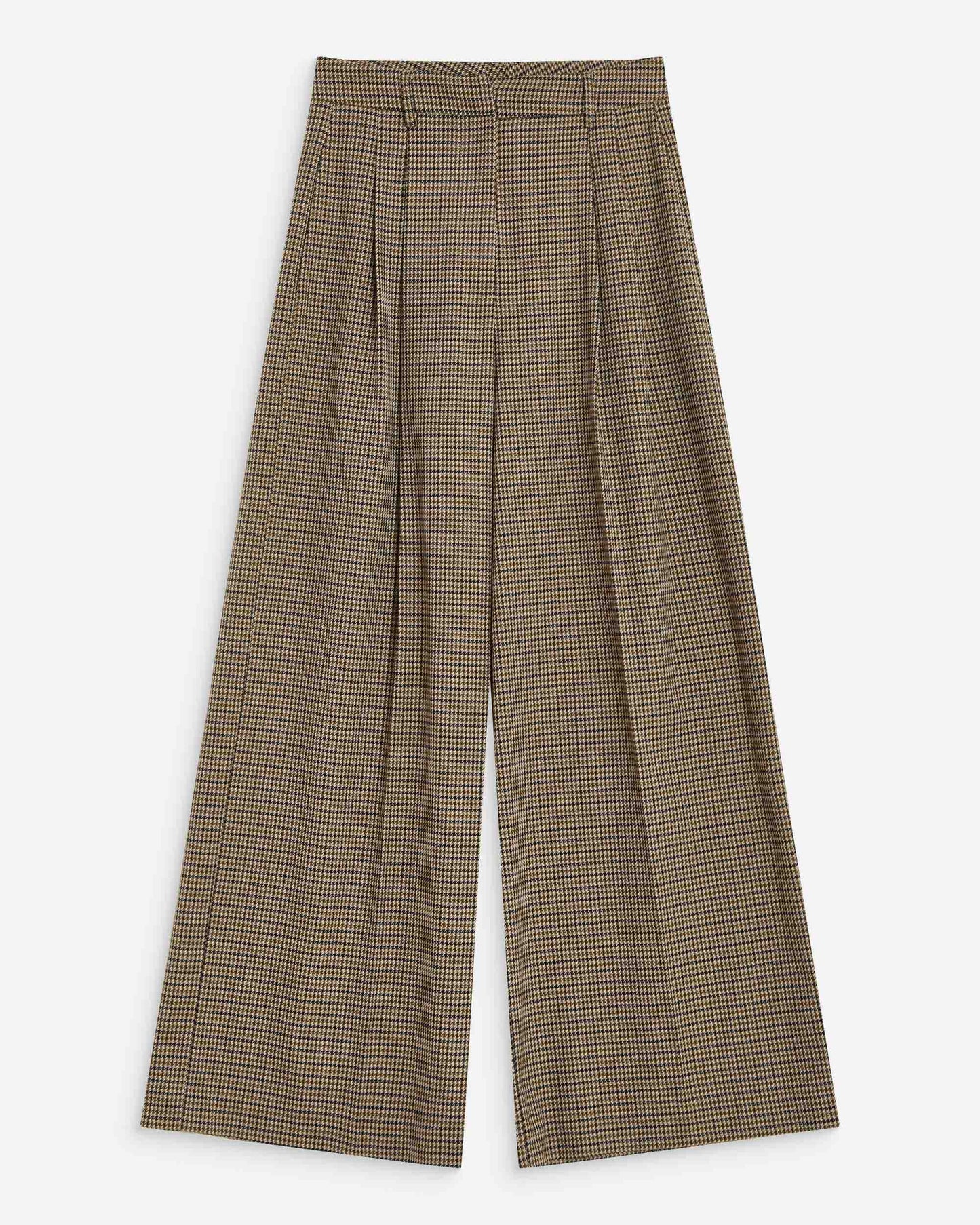 AYEN HOUNDSTOOTH TROUSERS