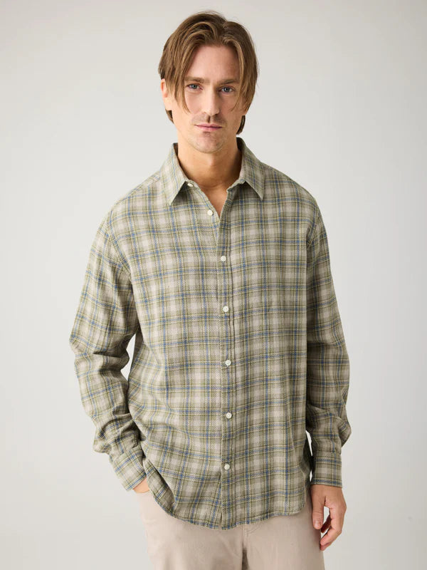 LOOSE CHECK SHIRT