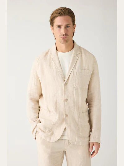 Organic Linen Blazer