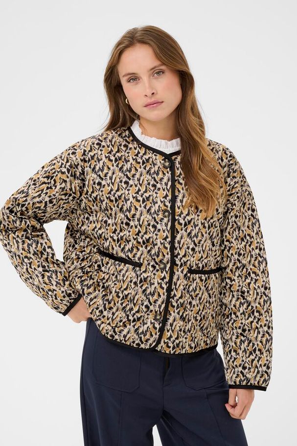 Ozette Leopard print jacket 
Beach House Boutique Rock Cornwall