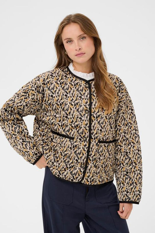 Ozette Leopard print jacket 
Beach House Boutique Cornwall