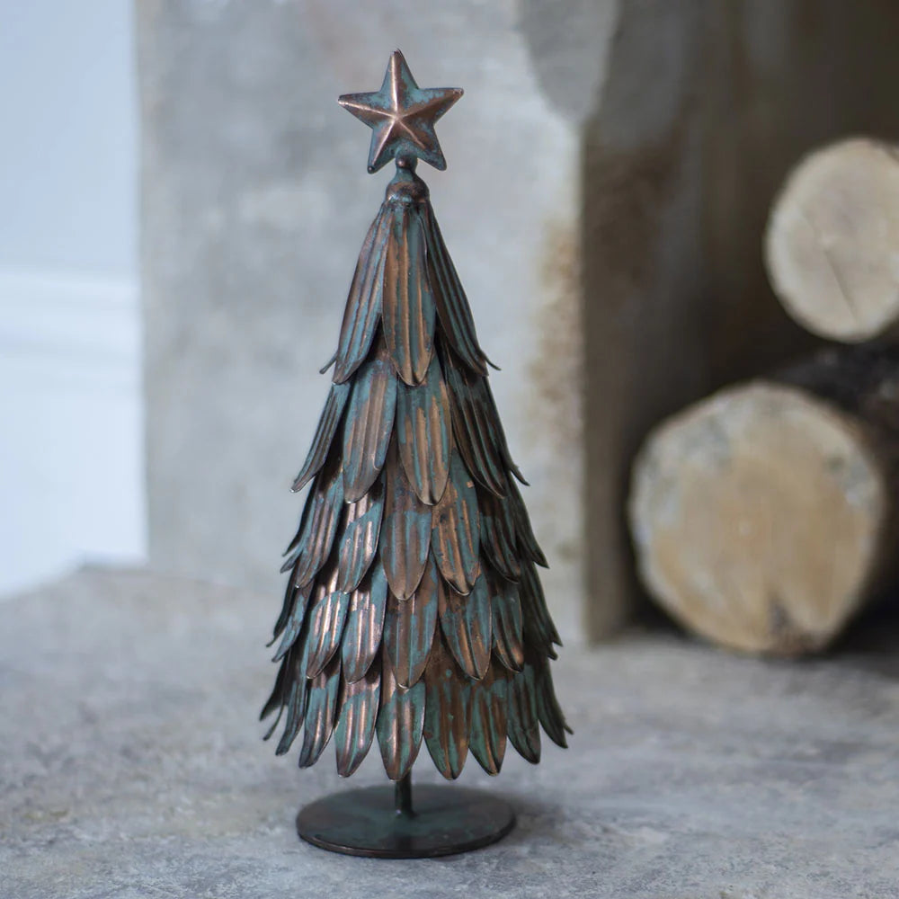 Christmas Tree Vintage Metal