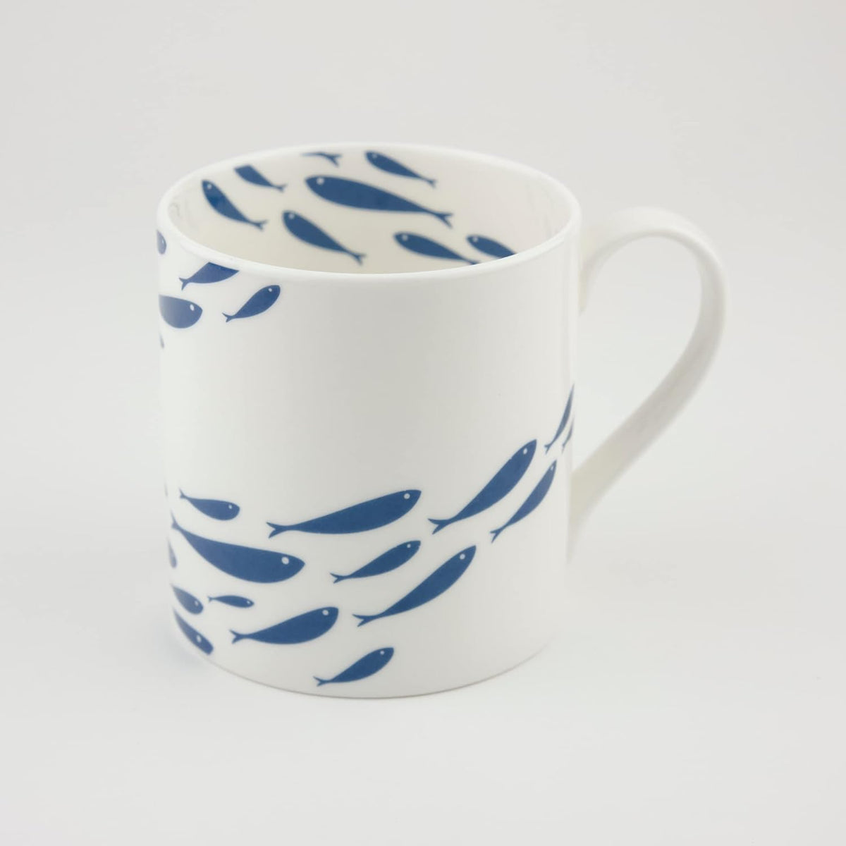Fish Stack Mug Bone China Fish Shoal Mug – The Beach House