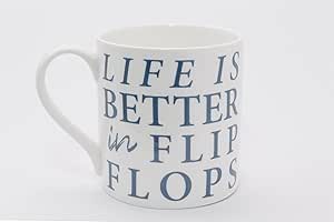 Bone China Flip Flops Mug