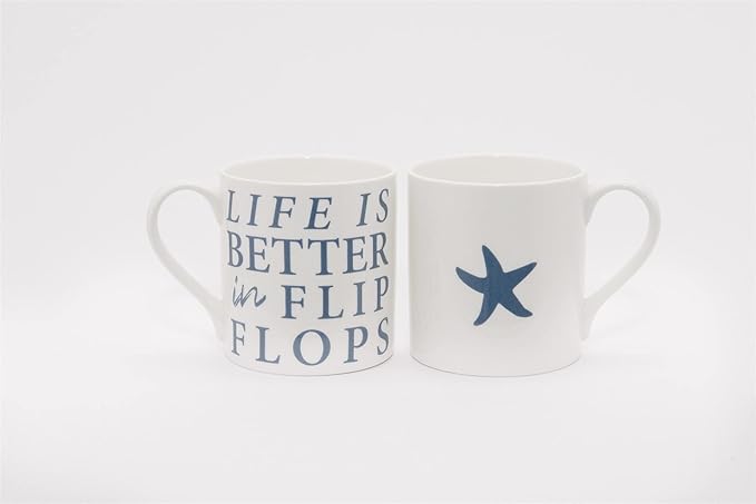 Bone China Flip Flops Mug