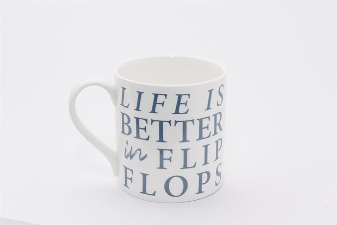 Bone China Flip Flops Mug