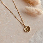 Hammered Coin Necklace