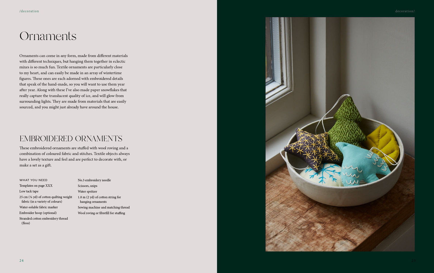 WINTER CELEBRATIONS: A MODERN GUIDE TO A HANDMADE CHRISTMAS