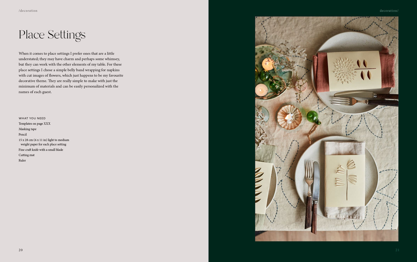 WINTER CELEBRATIONS: A MODERN GUIDE TO A HANDMADE CHRISTMAS