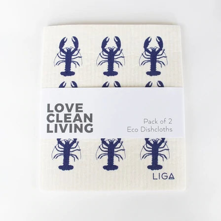 Lobster Eco Dishcloths