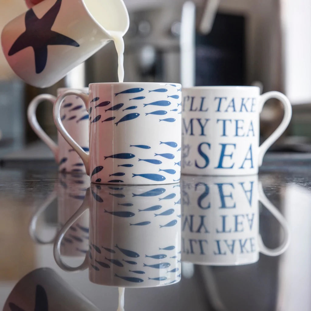 Coastal Fine Bone China Mug