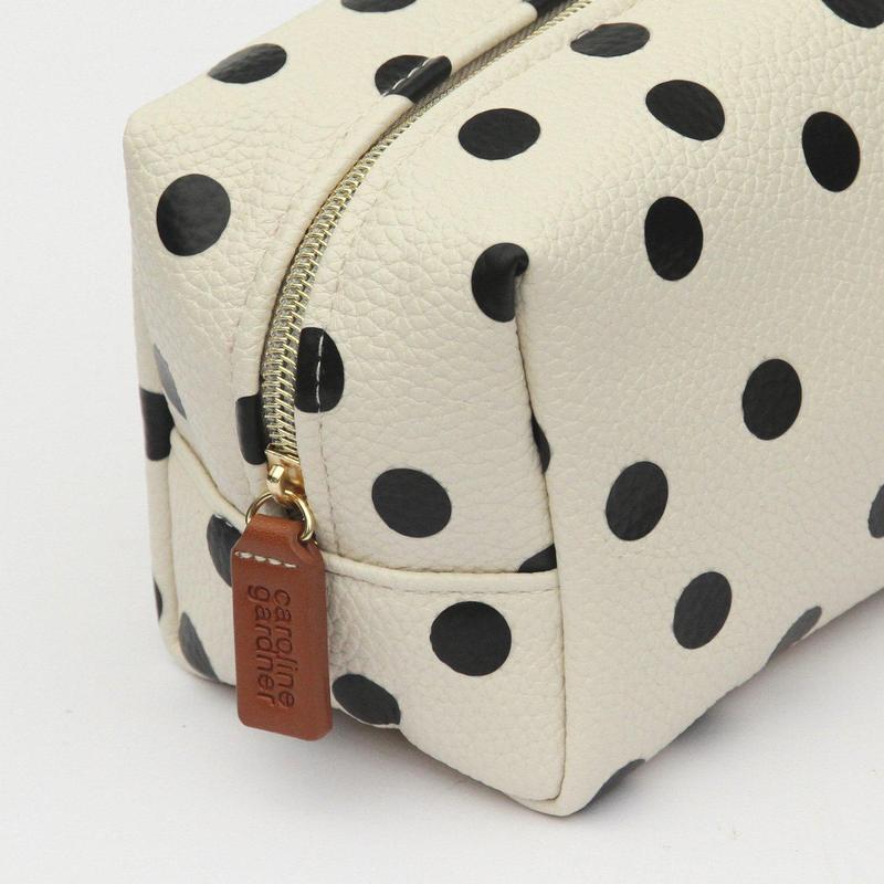 Scattered Spot Cube Cosmetic Bag