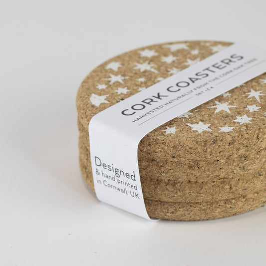 Set of 4 Cork Coasters