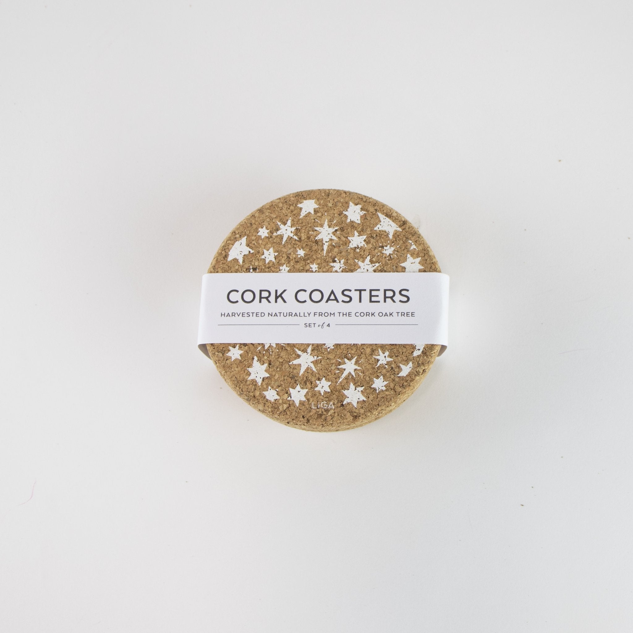 Set of 4 Cork Coasters